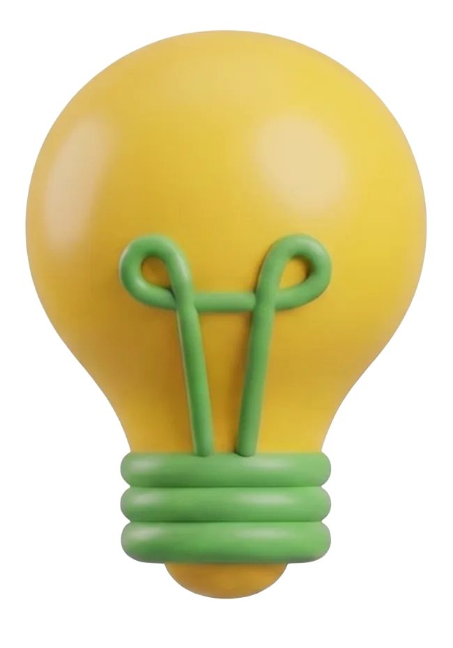 A lightbulb